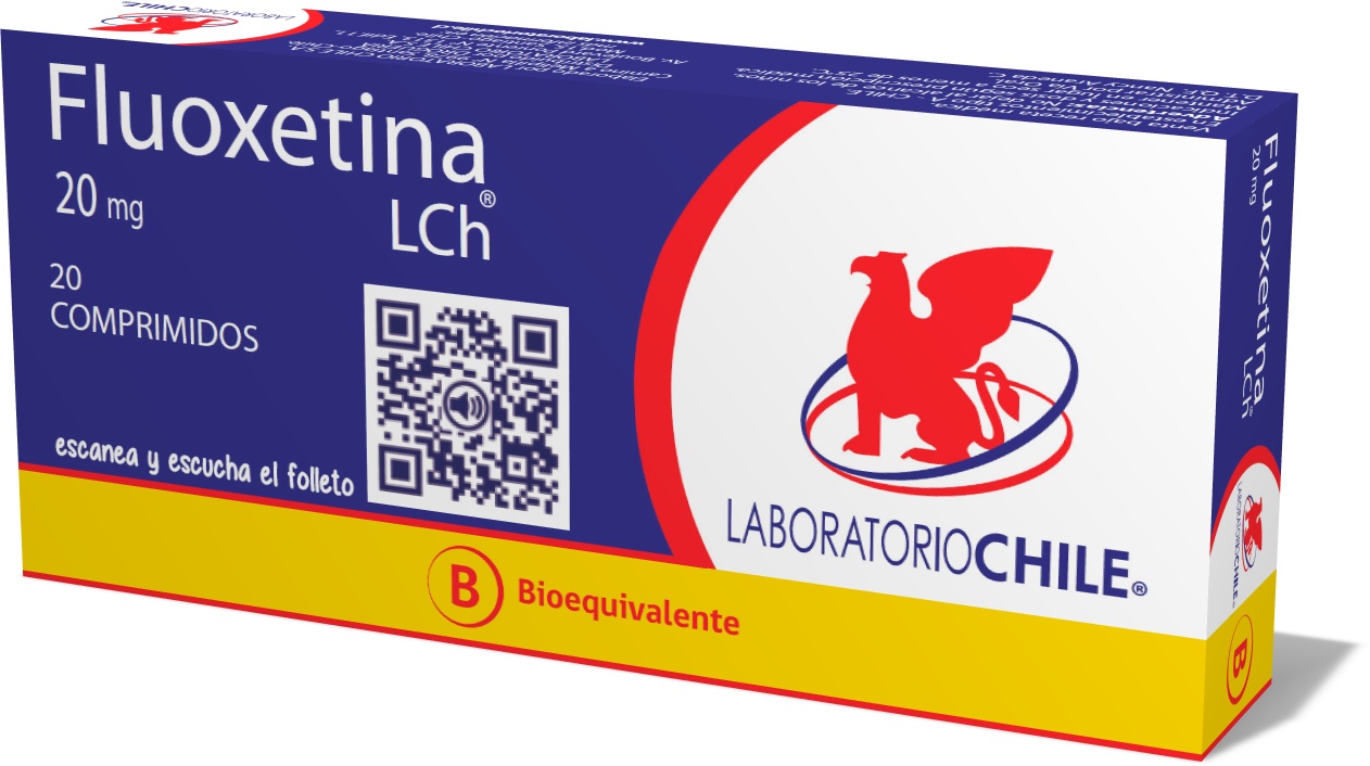 Fluoxetina 20 mg - Laboratorio Chile | Teva