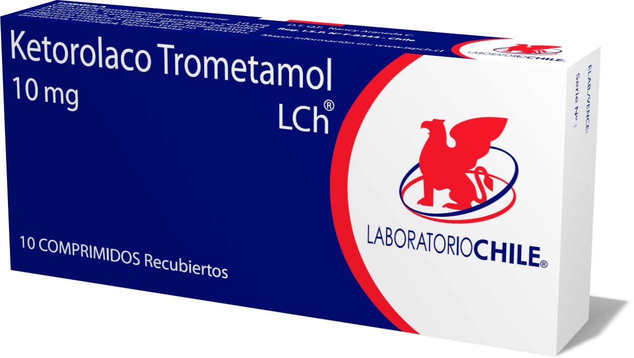 Ketorolaco 10 mg - Laboratorio Chile | Teva