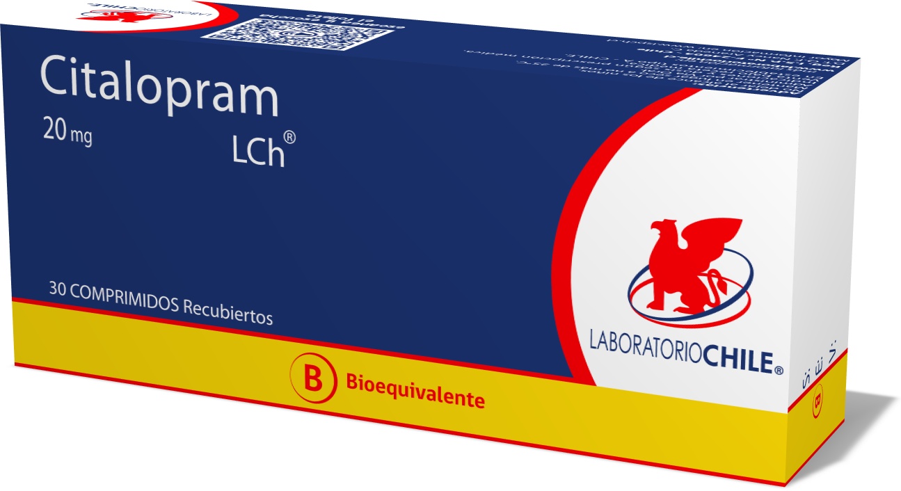 Citalopram 20 mg - Laboratorio Chile | Teva