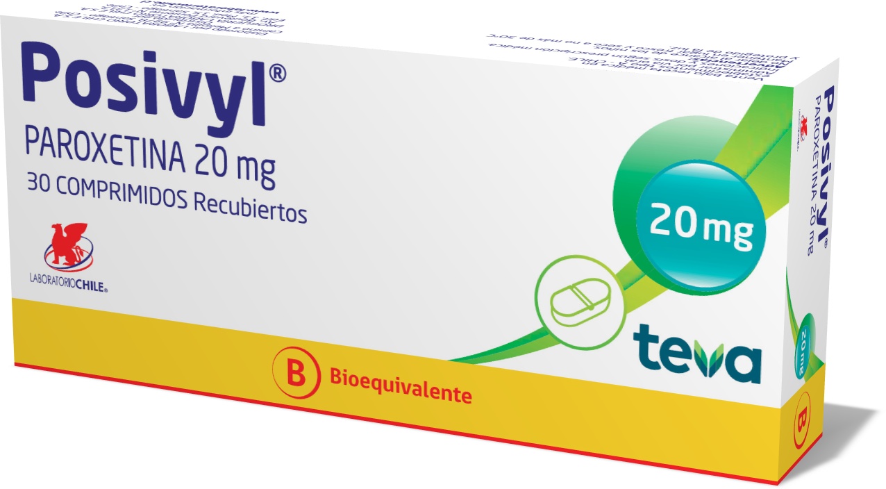 Posivyl 20 mg - Laboratorio Chile | Teva
