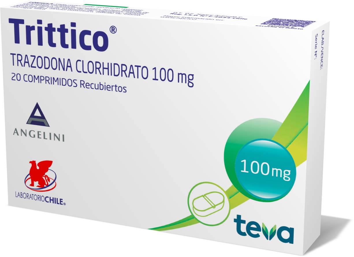 Trittico 100 mg - Laboratorio Chile | Teva